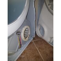 The same dryer following our professional dryer vent cleaning.