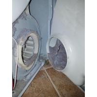 Inside of the dryer before our expert cleaning services. 